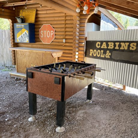 Image of recreational area foosball at Nugget RV Park